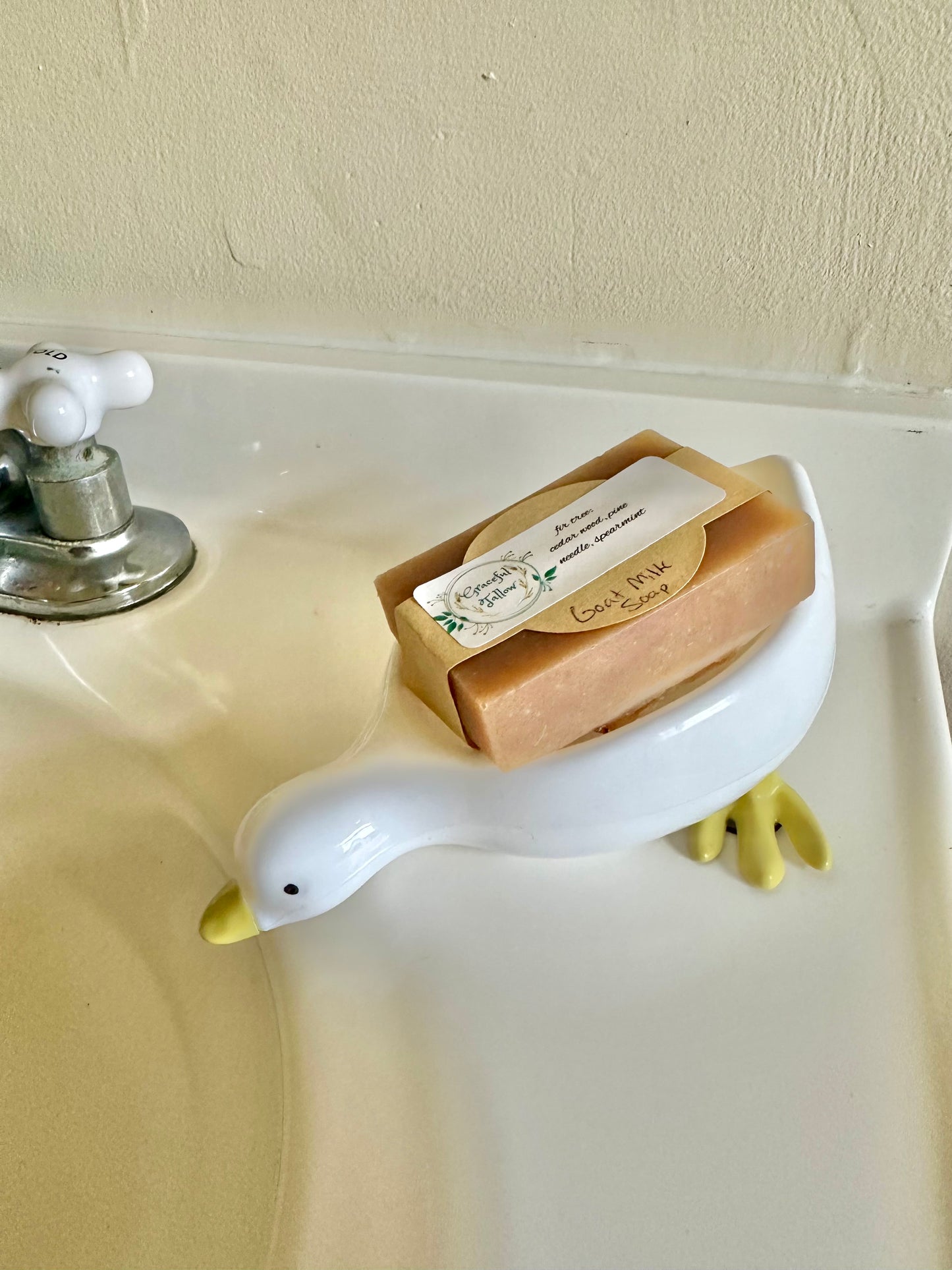DUCK Soap Saver Soap Tray for Bar Soaps Pouch Cotton Soap Bag Exfoliating Soap Holder Bags for Exfoliation Body Scrubby Face Scrubber Washcloth (Copy)