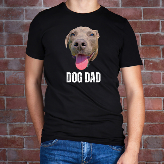 DOG DAD Shirt for Dog Lover gifts for Dog Daddy T-shirt for Pit Bull Lovers T Shirt gift for Pit Bulls
