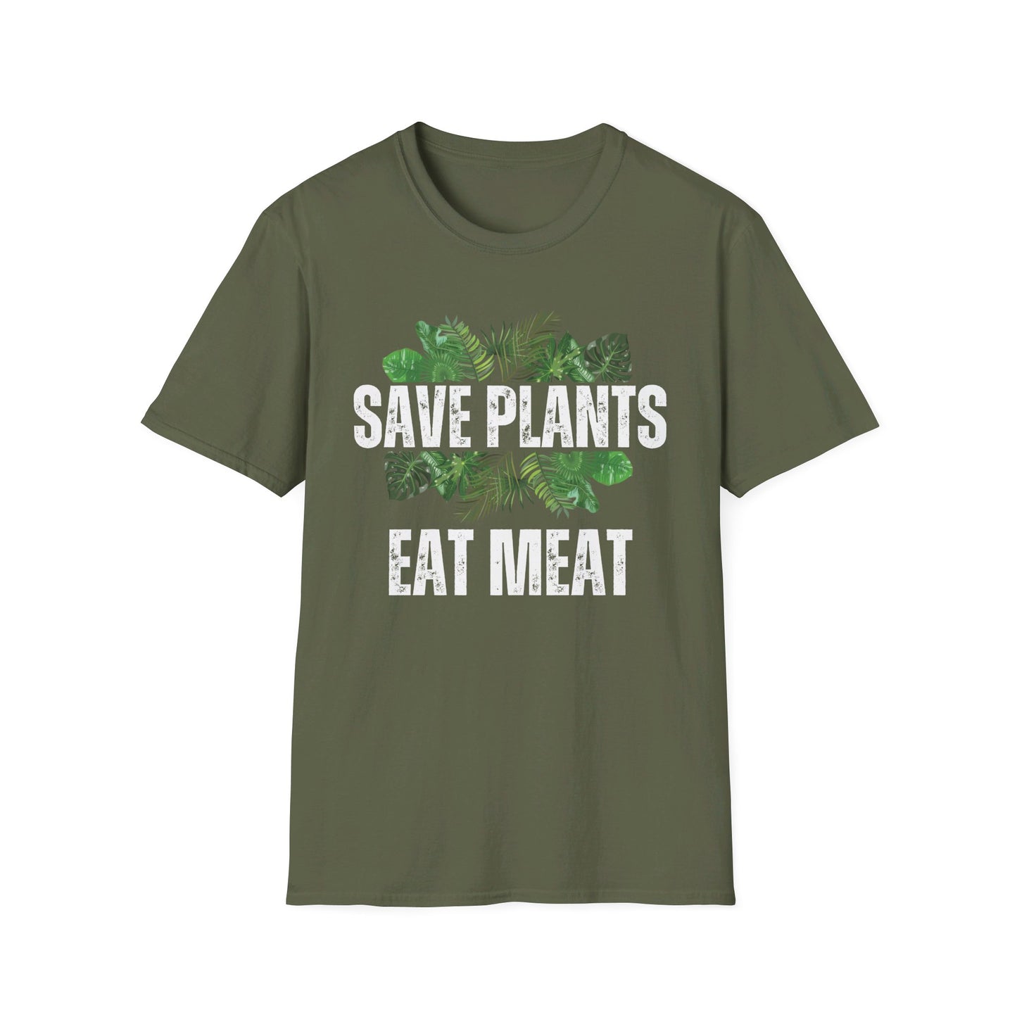 Carnivore Tshirt for Funny Meat T-shirt for Carnivore gift Funny T-shirt for Grilling gift Chef gift for BBQ Lover Tee Save Plants Eat MEAT