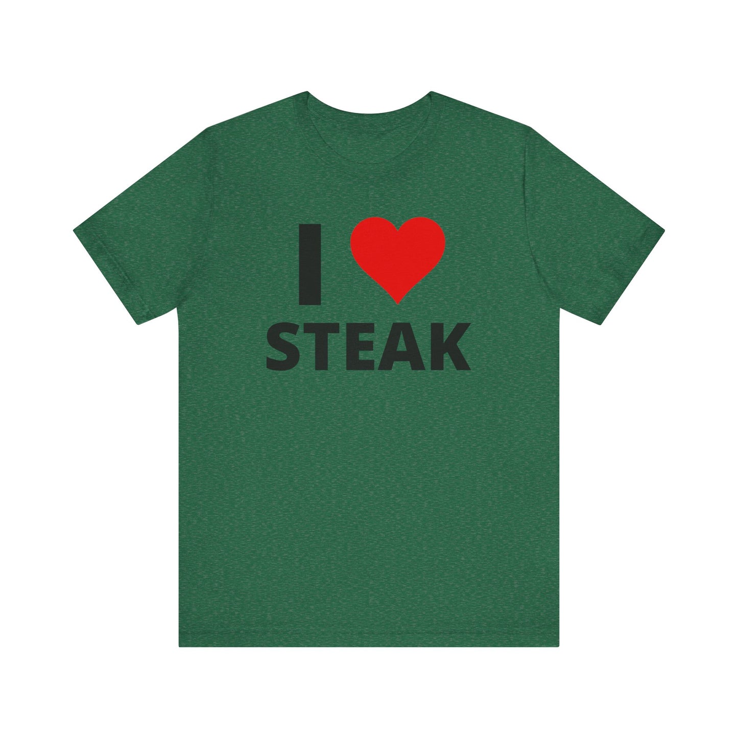 I Heart Steak T-shirt for Steak Lover Shirt for Meat Lover gift for Him for BBQ Lover gift for Grilling gift - BBQ Shirt