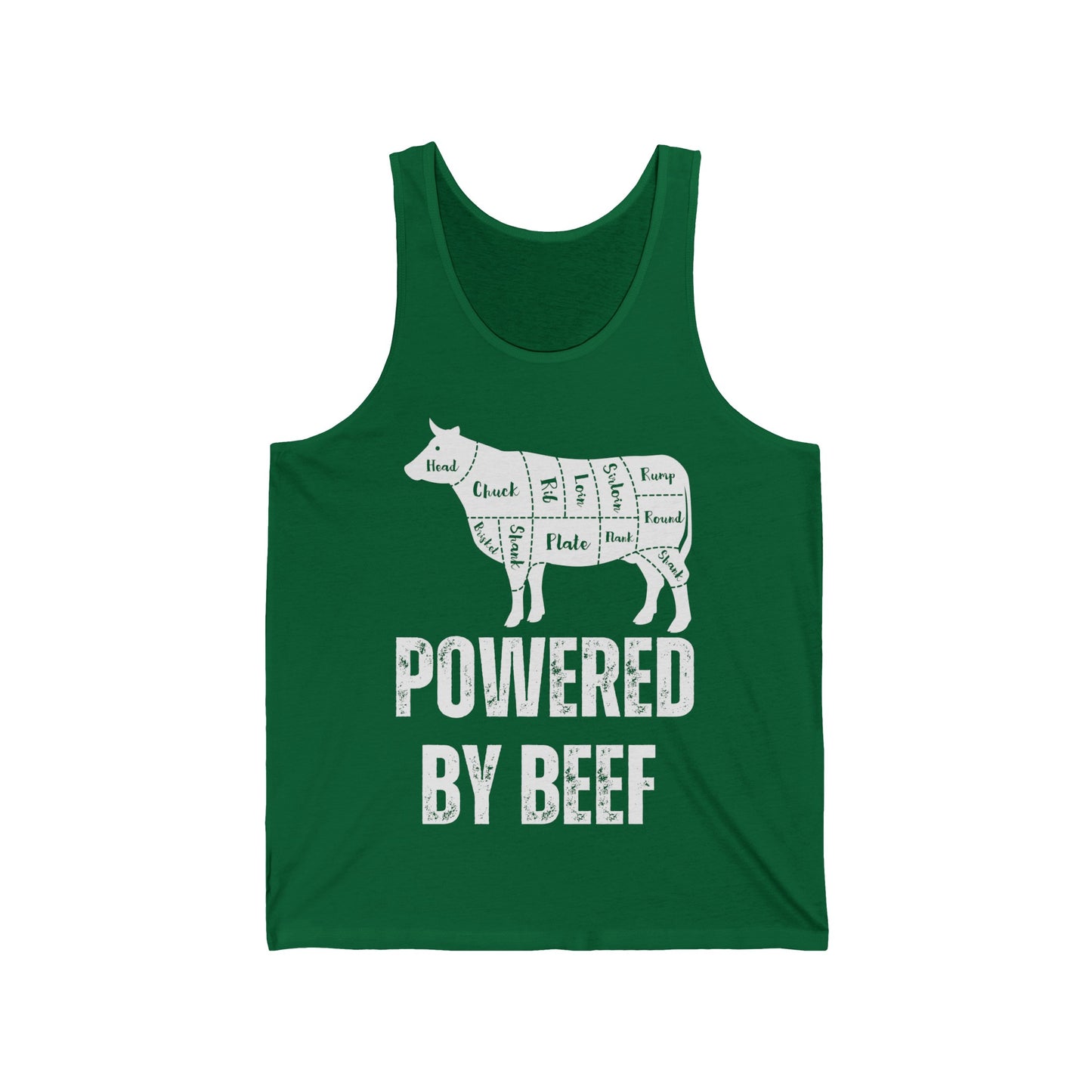 Carnivore Tank Top for Carnivore Diet gift Funny Meat Shirts for Workout Tank Top for Gym Rat gifts Powered By Beef Tank Tops