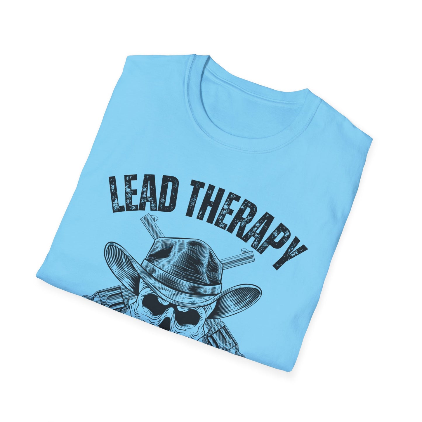 Gun shirt for Hunting gift for Hunter t-shirt Lead Therapy t-shirt shooting range gift gun range tshirts for him gifts Guns are therapy