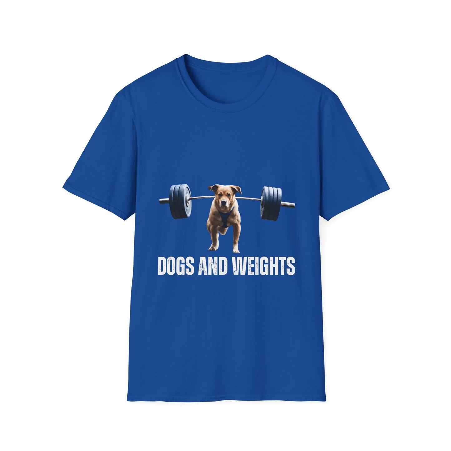 Dog Workout T-shirt for Dog Lover gift for Gym Lover Dog Lifting Weights T Shirt Dogs & Weights Shirt for Fitness Lover gift