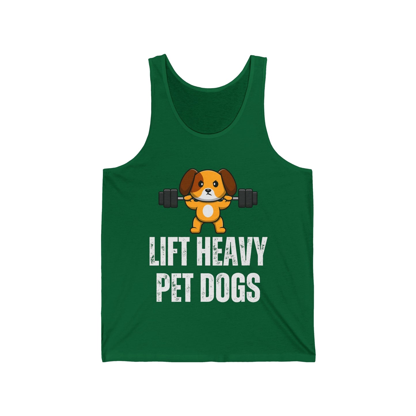 LIFT HEAVY Pet DOGS Tank Top for Gym Lovers gift for Dog Lover Tank Tops Funny Dog Shirt Dog Lifting Weights Dog Working Out Tee