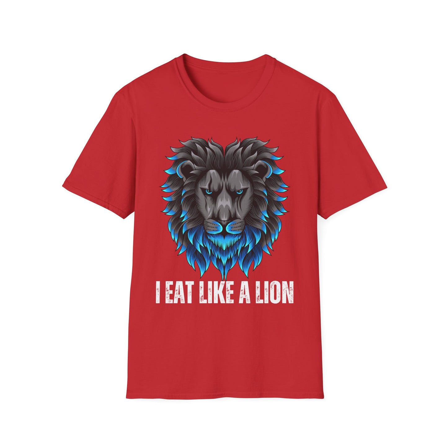I Eat Like A Lion T Shirts Lion Diet T-shirt for Carnivore gift for Lion Lover gift Healthy Diet Shirt Carnivore Diet T shirt Funny Tee