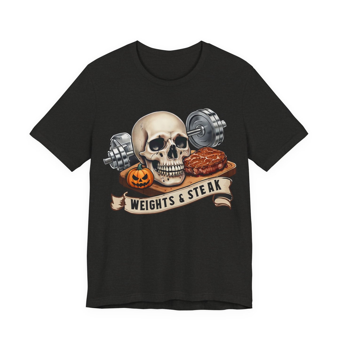 Halloween Skeleton T-Shirt, Men's Women's Unisex Tee, Lightweight Shirt, Funny Costume Top, Spooky Graphic Apparel