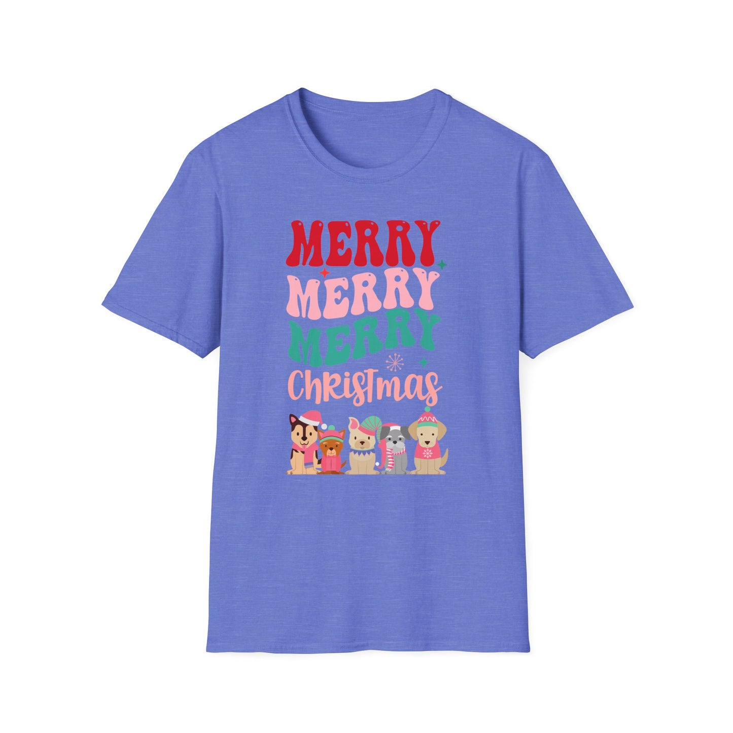 Retro Dog Shirt for Christmas gift for Dog Lover Tshirt Funny Christmas Dog T-shirts Cute Christmas tee Shirts for Dog Mom Tees