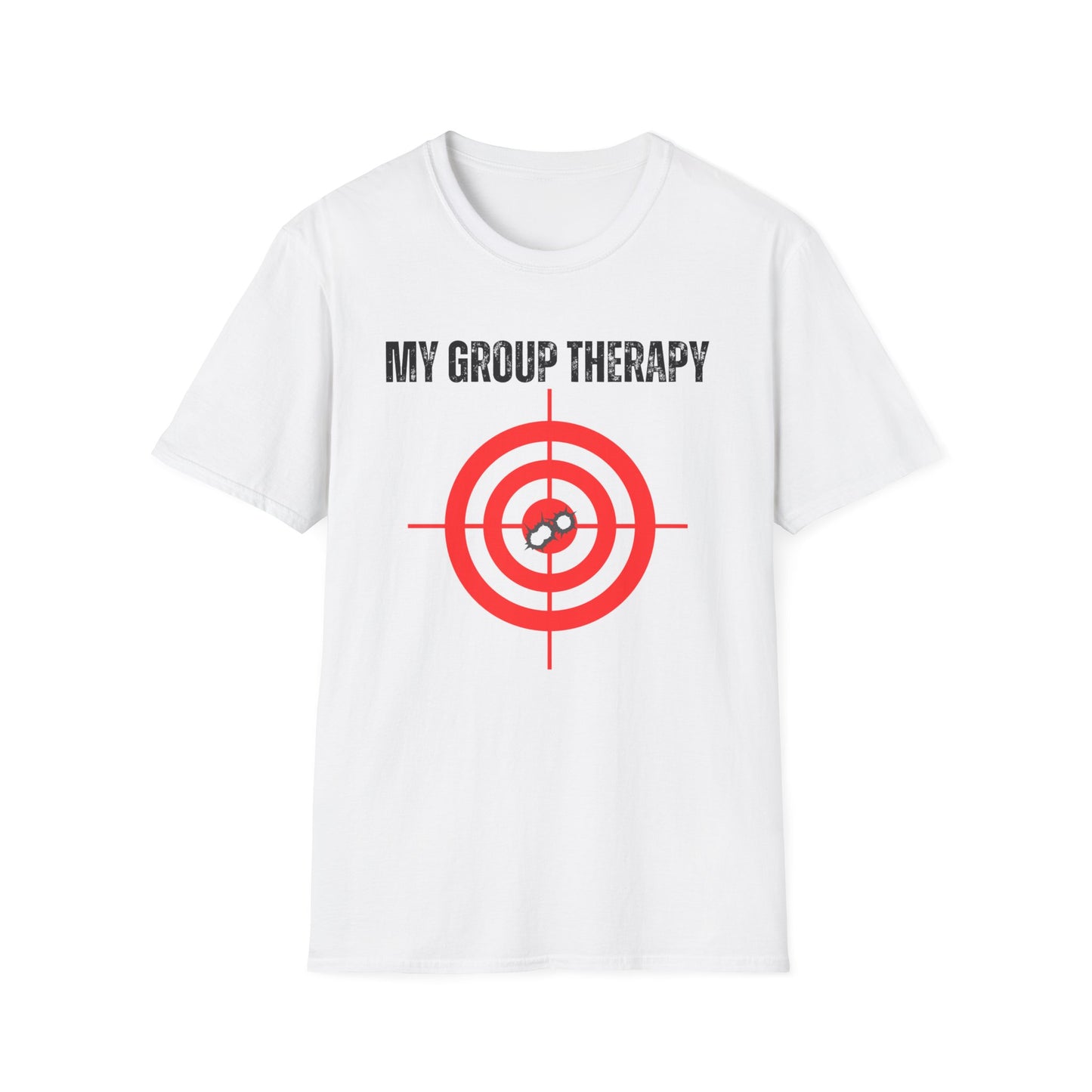 Shooting Range Shirt for Gun Lovers gift for Pro Gun gift for Him - Funny Gun T Shirt - Groups Therapy T-shirt 2nd Second Amendment Shirts