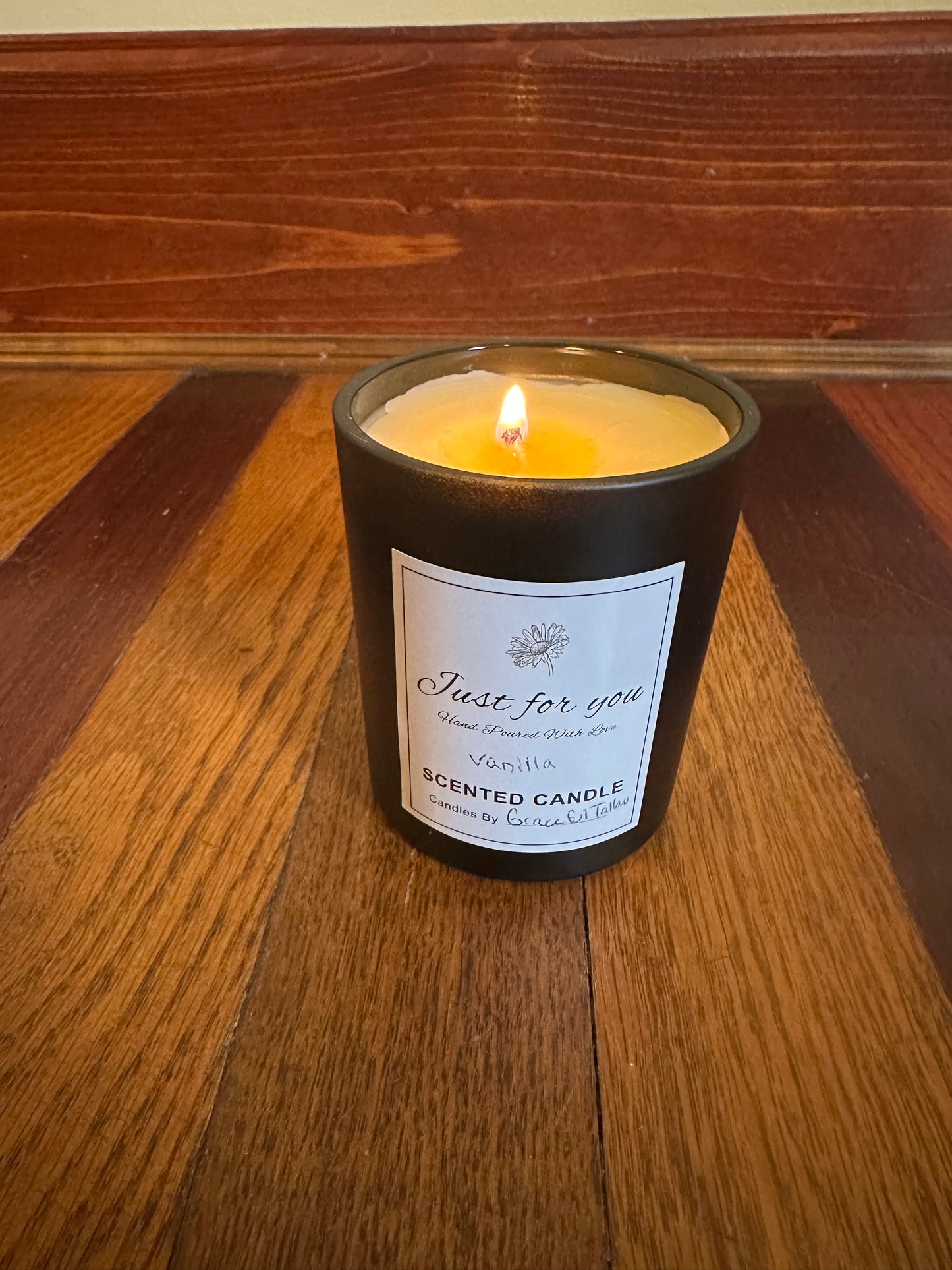Honey Tallow Beeswax Candle All Natural Beef Tallow Candles Beeswax Candle Michigan Honey Candle Essential Oils
