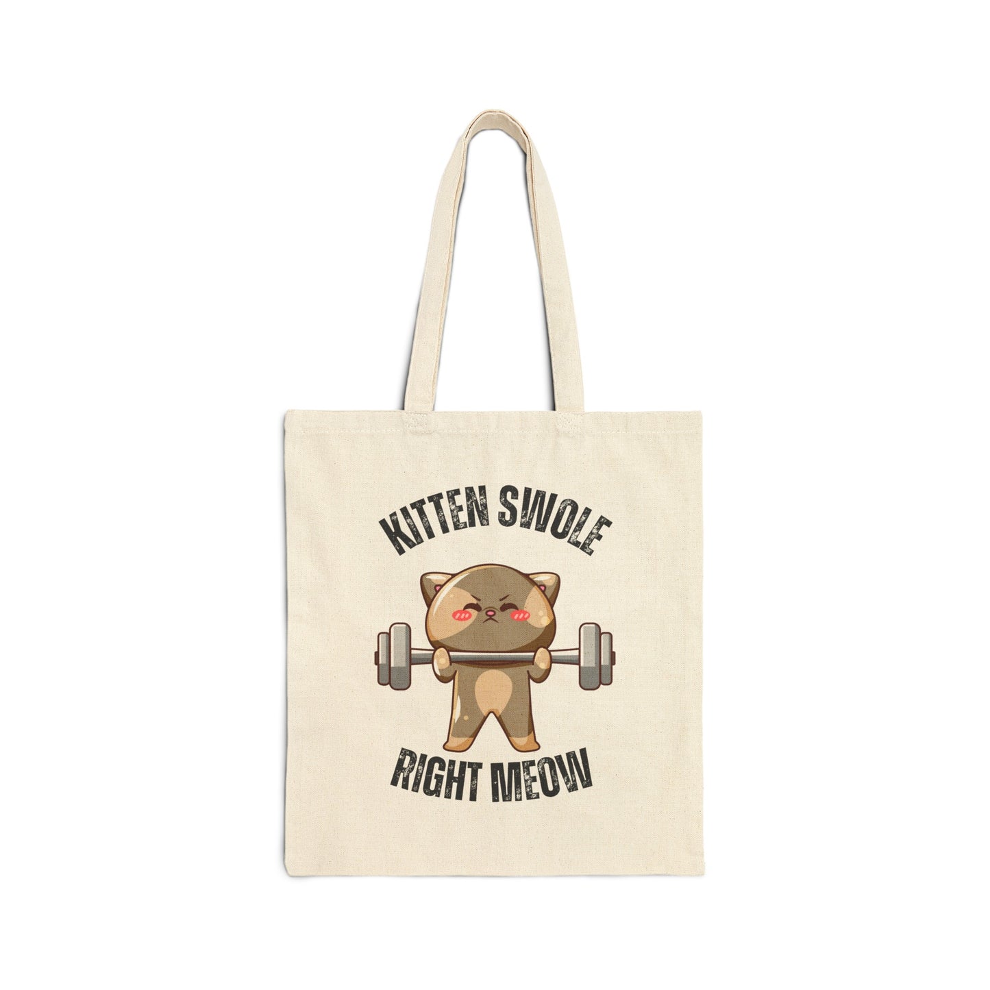 Funny Gym Cat Tote Bag for Fitness Lover Funny Cats Lifting Weights Bag Powerlifting Kitty Bags for Cat Lover gift for Gym Rat gifts