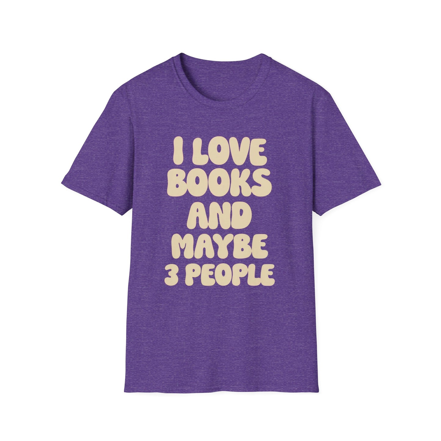 I Love Books and Maye 3 People Shirt Funny Retro TShirt for Bookworm gifts for Bookish Tee Shirt Reading Lover T-shirts Reading TShirt