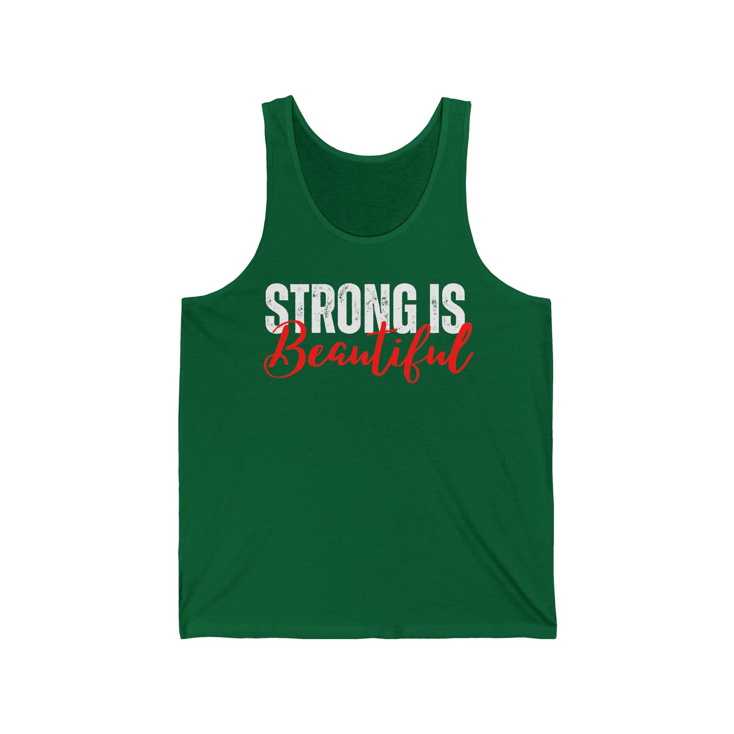 Strong is Beautiful Tank Top for Workout Tank Tops for Gym Tank Top for Womens gifts for Gym Rat gift Gym Lover Tank Top Fitness Lover gift