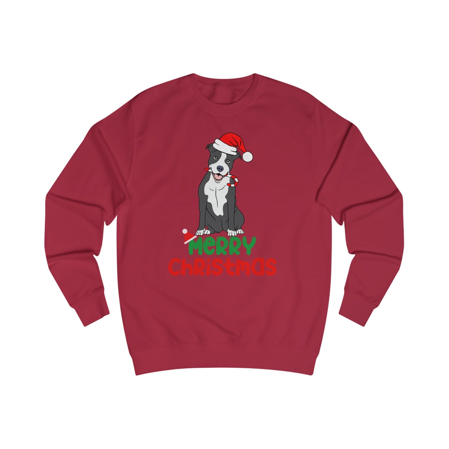 Pit Bull Sweatshirt for Christmas presents for Pit Bulls Lover gift for Dog Mom gifts for Her Cute Dog Sweater for Christmas gifts for Men