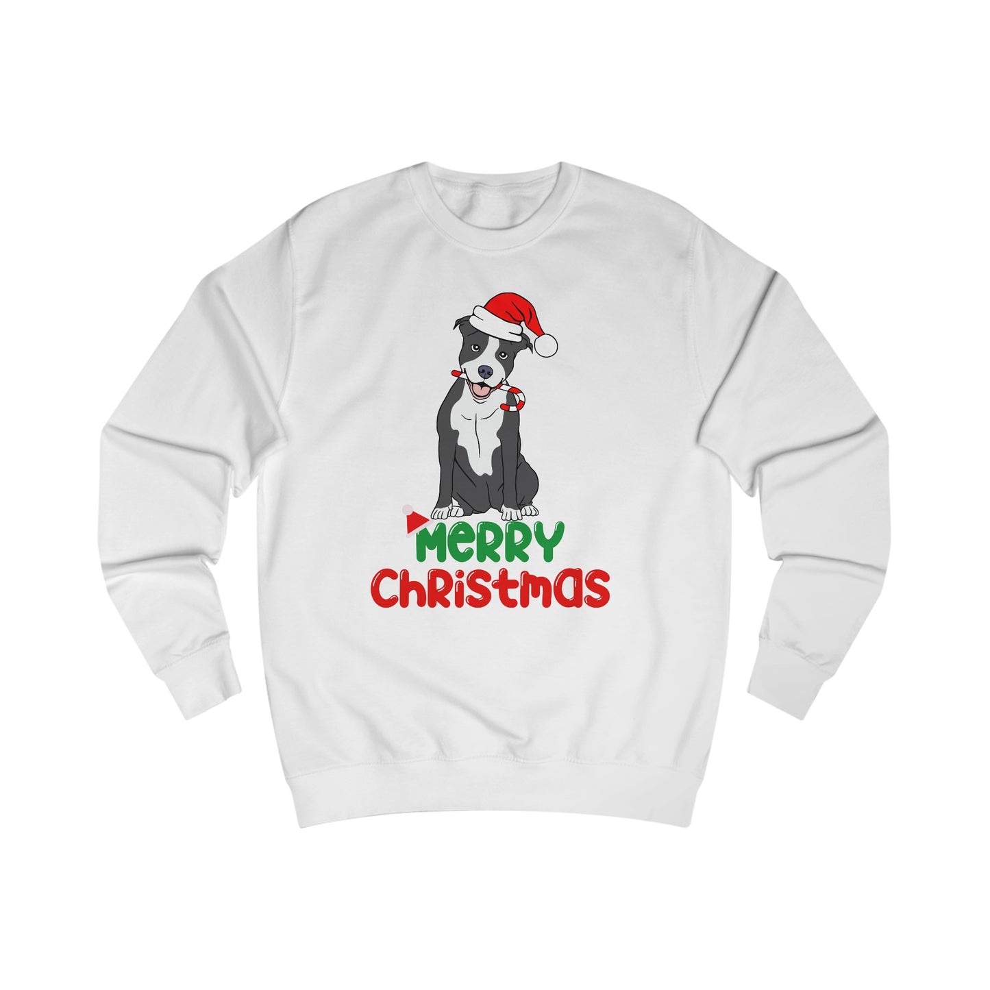 Pit Bull Sweatshirt for Christmas presents for Pit Bulls Lover gift for Dog Mom gifts for Her Cute Dog Sweater for Christmas gifts for Men