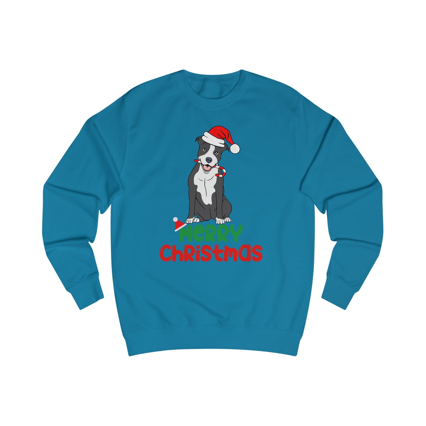 Pit Bull Sweatshirt for Christmas presents for Pit Bulls Lover gift for Dog Mom gifts for Her Cute Dog Sweater for Christmas gifts for Men