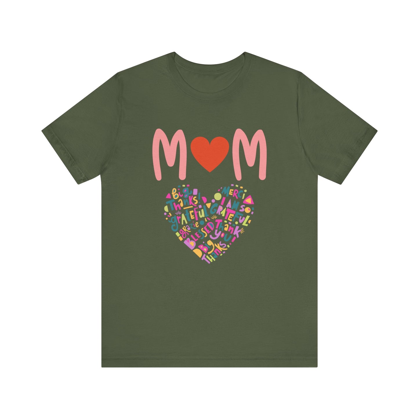 Heart Mom Shirt Cute Mom T-shirts for Mom gifts for Mothers Day gift for Her Cute Momma Shirts Mommy T Shirts