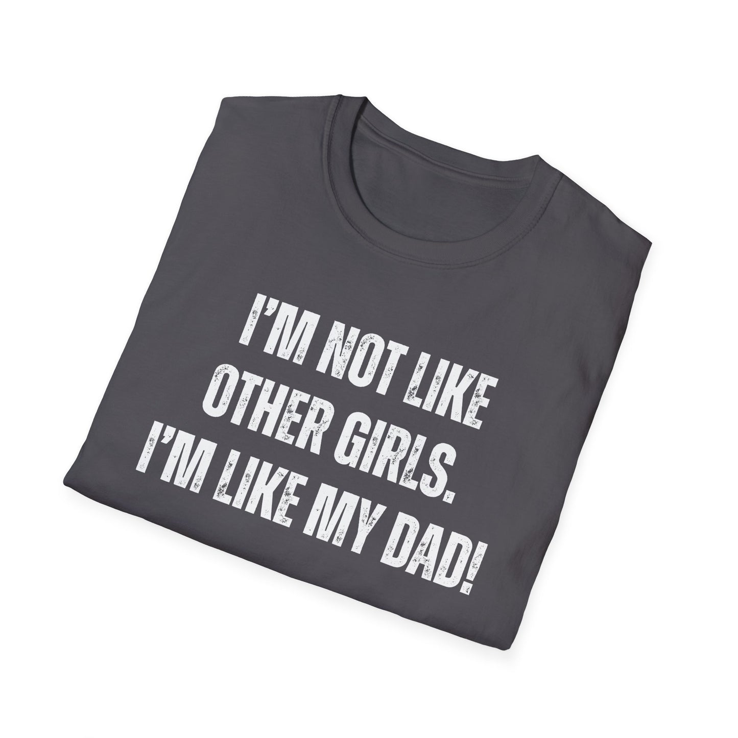 Daddys Girl T-Shirt, Father Daughter Tee, Unique Daddy's Girl Shirt, Family Matching Top, Dad's Little Girl Gift