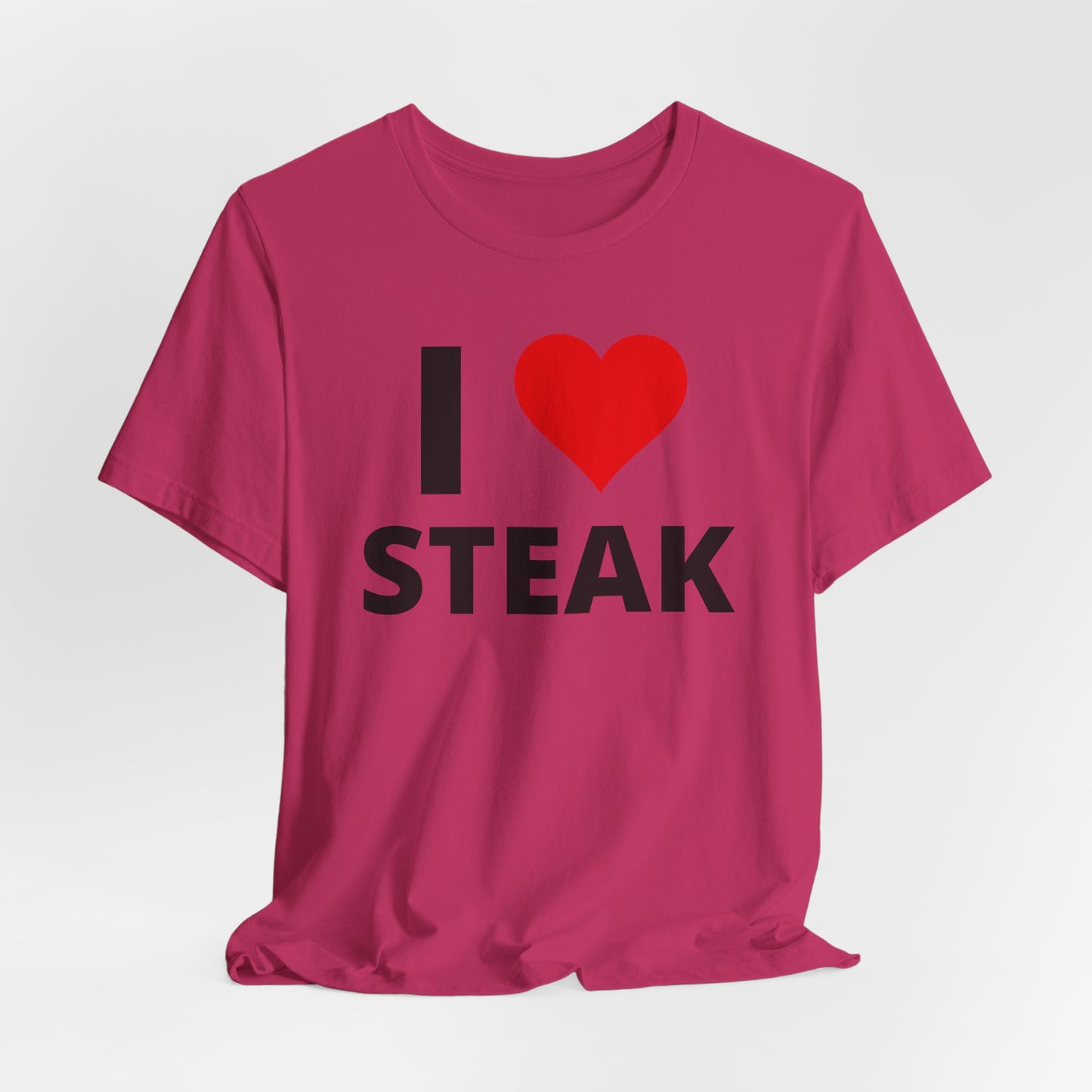 I Heart Steak T-shirt for Steak Lover Shirt for Meat Lover gift for Him for BBQ Lover gift for Grilling gift - BBQ Shirt