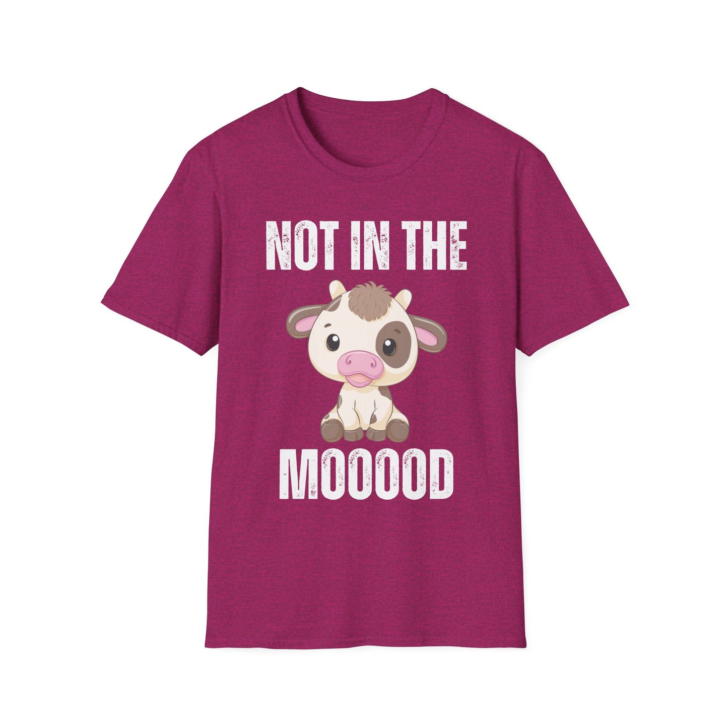 Funny T-Shirt for Meat Lover gift Funny Cow Shirt Carnivore gift Not in the Mood