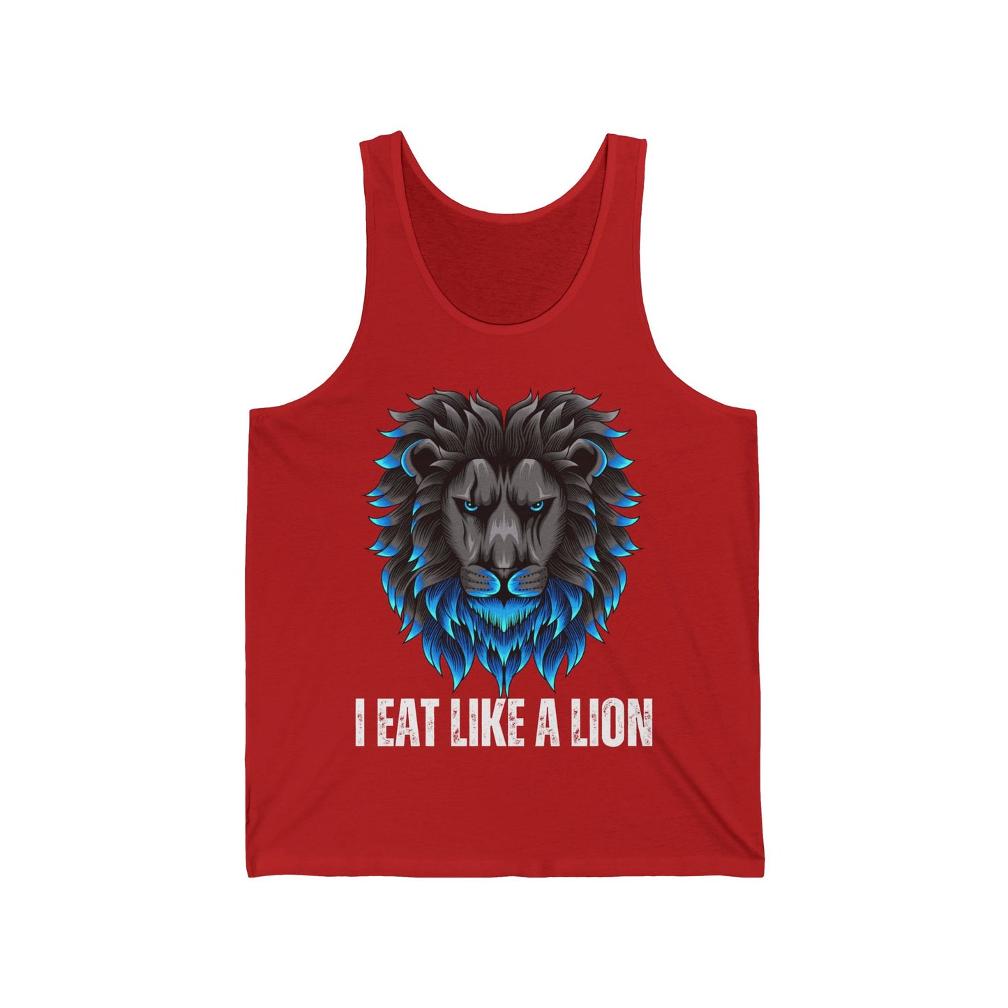 Lion Diet Tank top for Carnivore T shirt gift for Meat Lover gifts Healthy Diet Shirt Carnivore Diet Tank Tops Funny Tee for BBQ Lover T-shirt