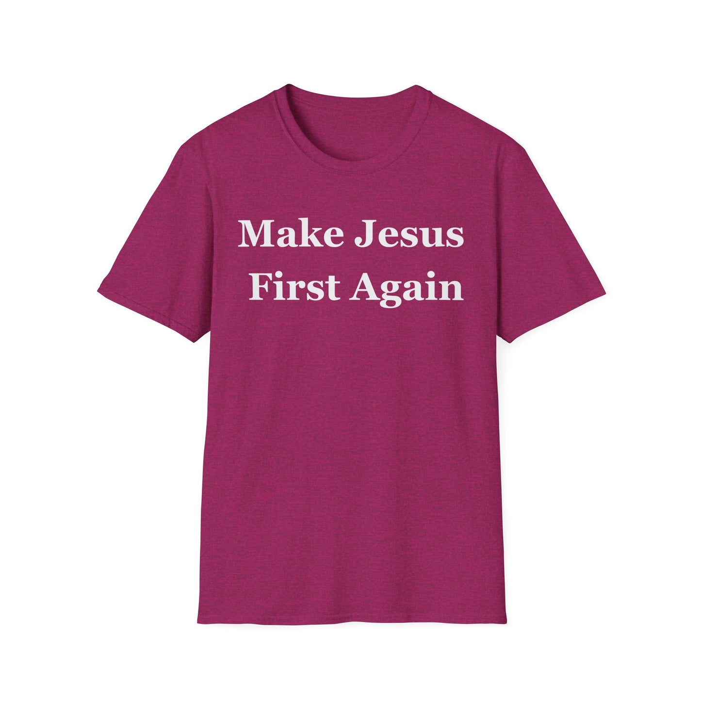 Jesus T Shirts Make Jesus First Again T-shirt for Christian present for Christians gift ideas for Pastor gifts MAGA Tshirt Pun MAHA Shirt