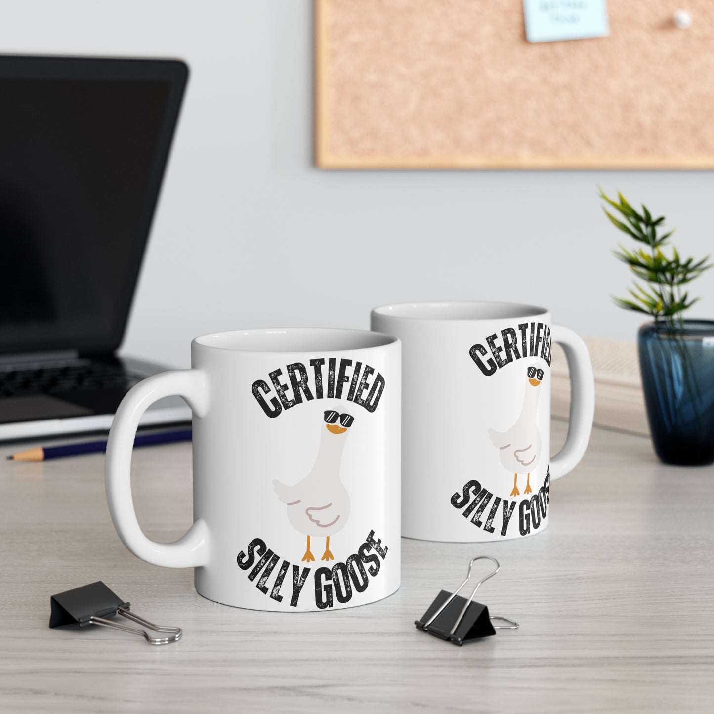 Funny Coffee Mug, Silly Coffee Mug for Joke gift for Friend Mug SILLY GOOSE Mug 11oz