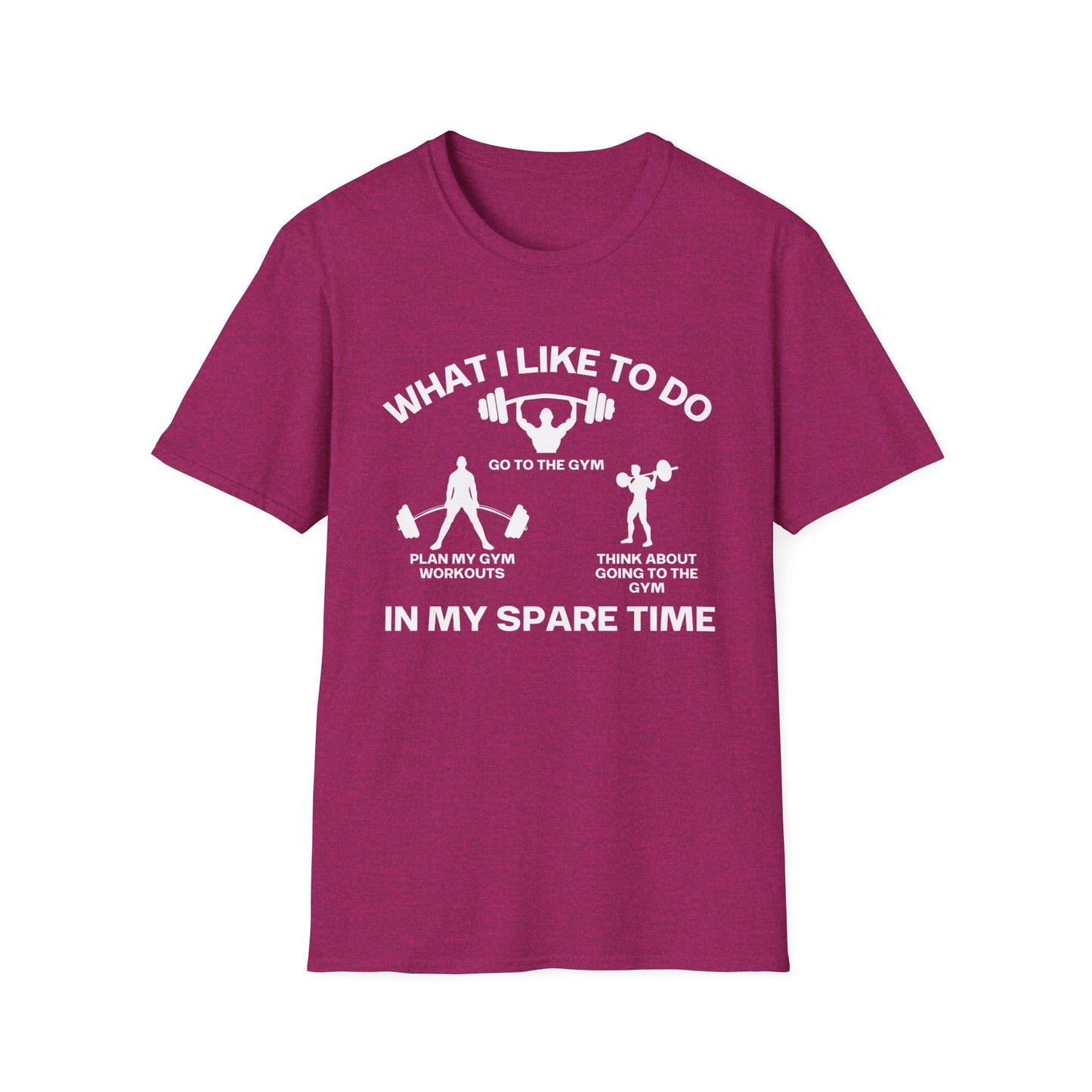 Gym Addict T-shirt for Fitness Lovers Workout Enthusiasts gifts for Weightlifting Lover Shirts Lift Heavy Weights for Gym rat gift Funny Tee