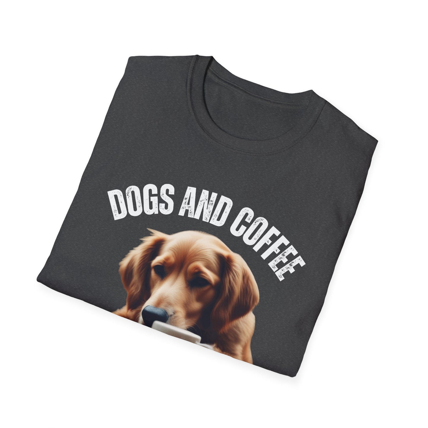 Dog Coffee Shirt Cute Dogs Drinking Coffee T-shirt for Golden Retriever Lover gifts for Golden Retriever T Shirts Cute Dog Shirts for Dog Mom gift