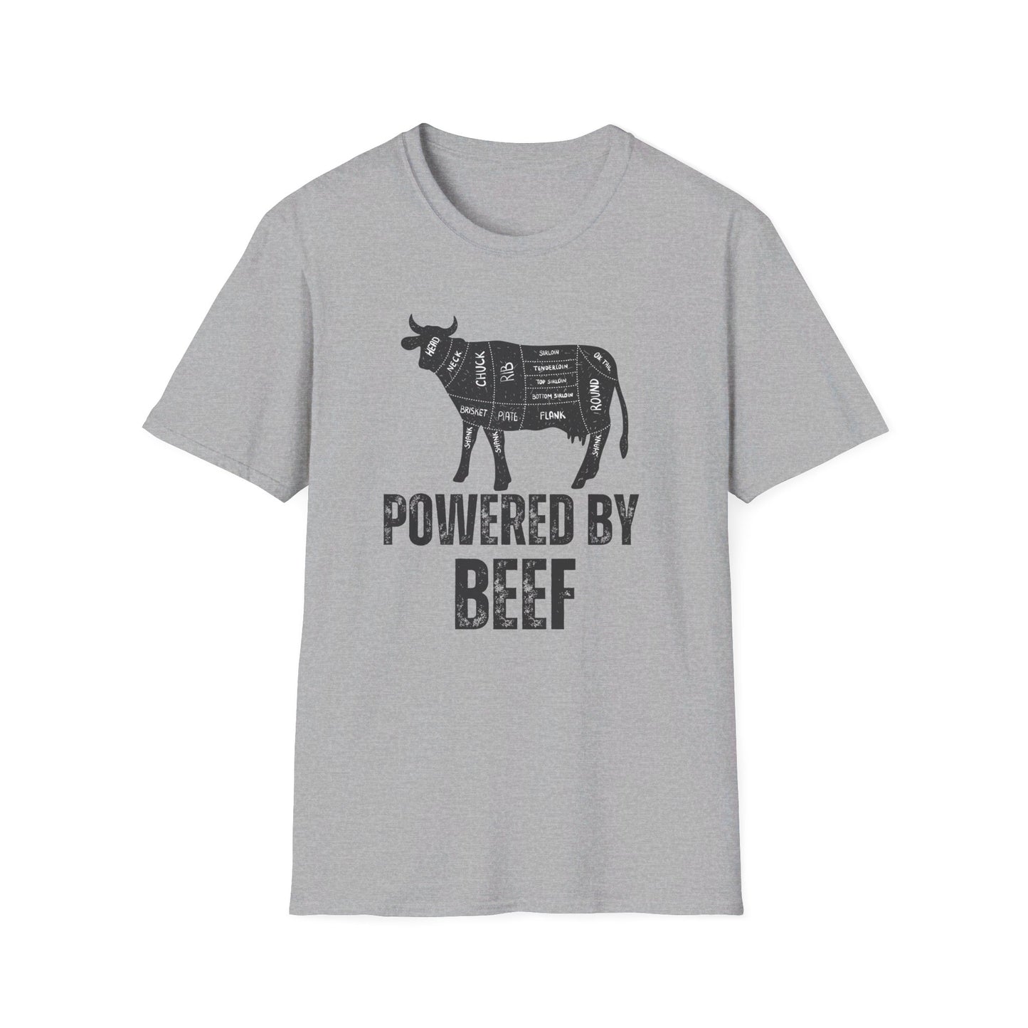 Carnivore Tshirt for Meat Lover gifts for Food Shirts for Foodie gift for Barbecuing T-shirt for Him gifts for Men Powered By Beef Shirt