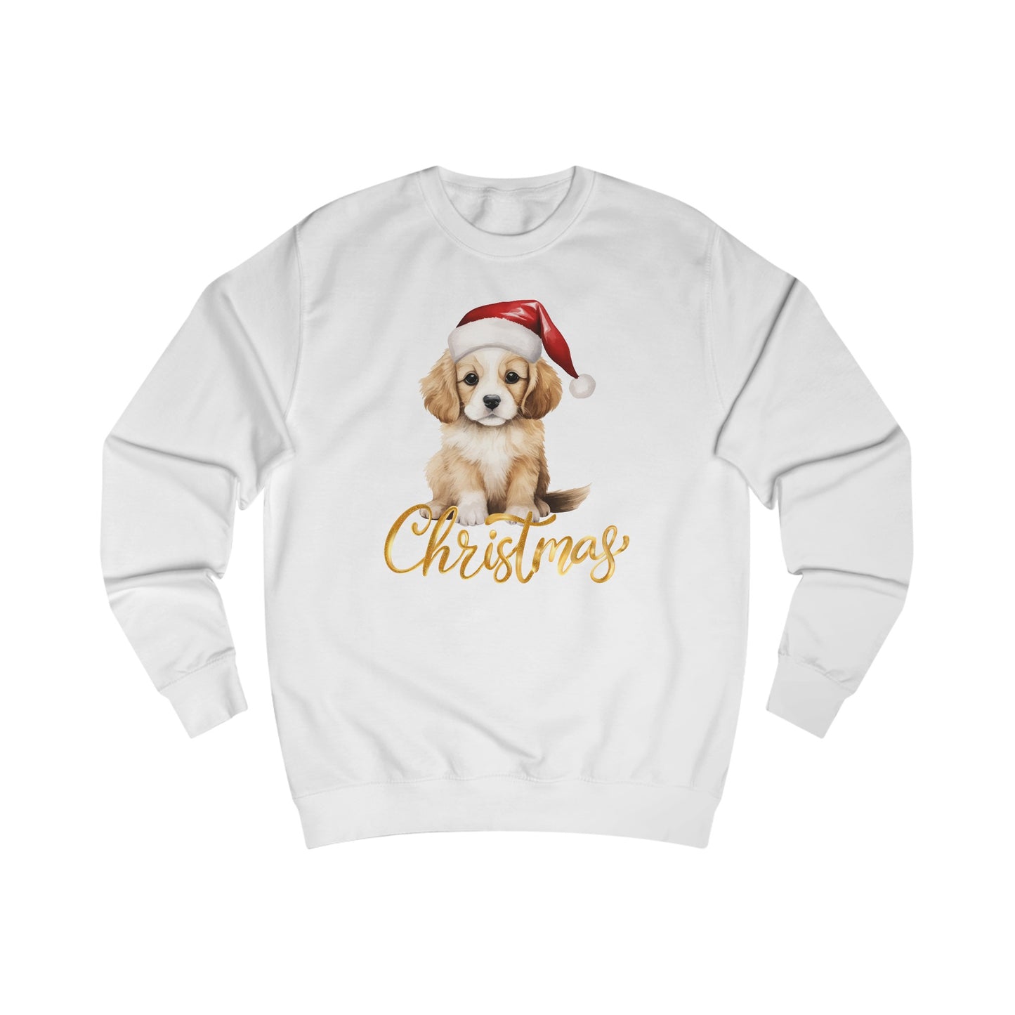 Puppy Christmas Sweater for Christmas Party Sweatshirts for Dog Lovers gifts for Dogs Mom gift for Christmas Sweatshirt for Her gifts