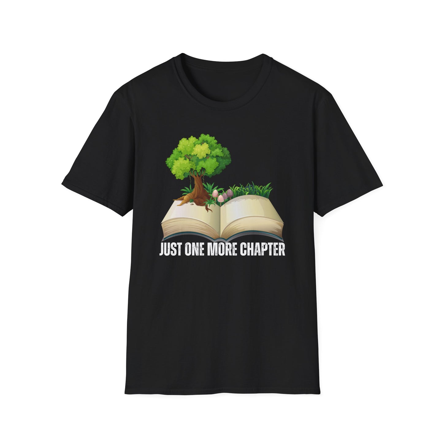 Reading Shirt for Book Lover Shirt for Librarian T Shirt for Teacher gift for Book Lover T-Shirt - Just One More Chapter Shirt
