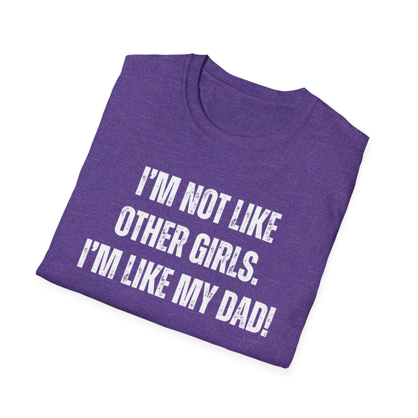 Daddys Girl T-Shirt, Father Daughter Tee, Unique Daddy's Girl Shirt, Family Matching Top, Dad's Little Girl Gift