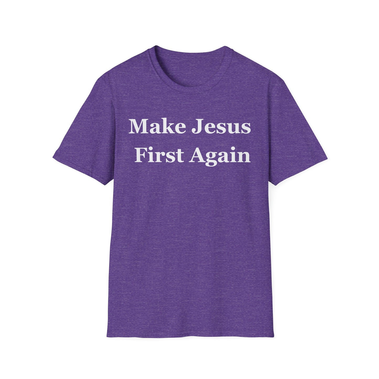 Jesus T Shirts Make Jesus First Again T-shirt for Christian present for Christians gift ideas for Pastor gifts MAGA Tshirt Pun MAHA Shirt