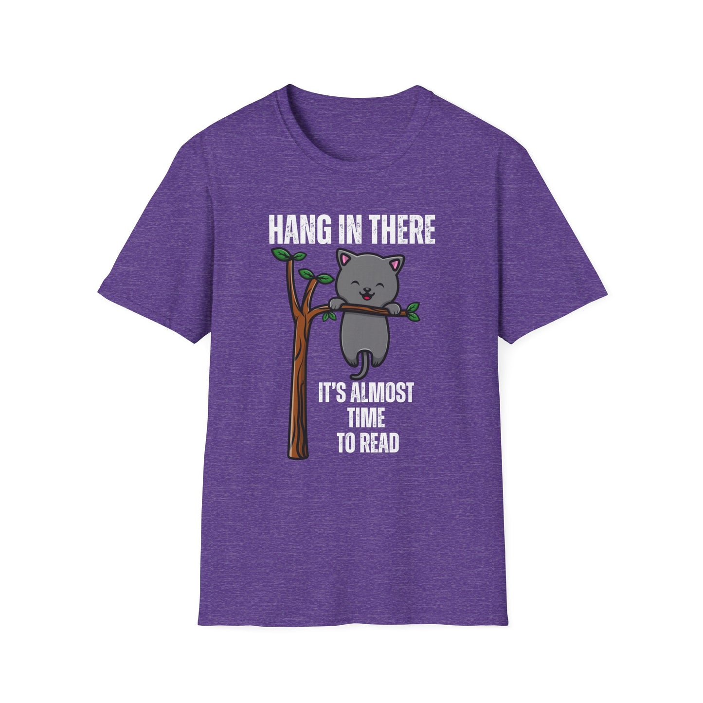 Hang in There Shirt It's Almost Time to Read Tshirt for Reading gift ideas for Book Lovers gift Bookish T Shirts Reading T-shirt Book Lover