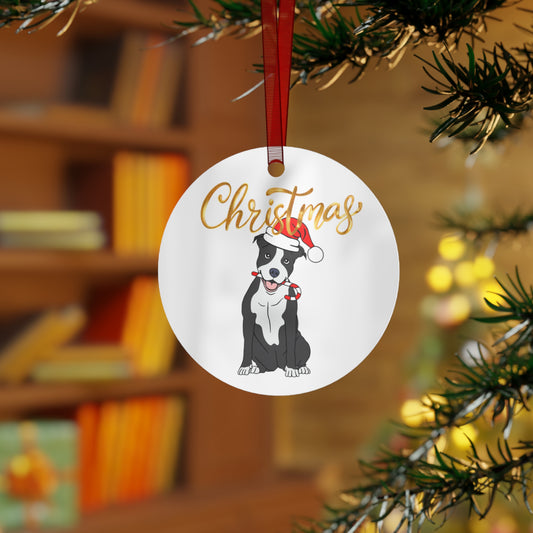 Pit Bull Ornament for Christmas Tree Decor for Pit Bull Lover gift for Christmas Dogs Ornament for Pit bull Christmas Ornaments for Her gift