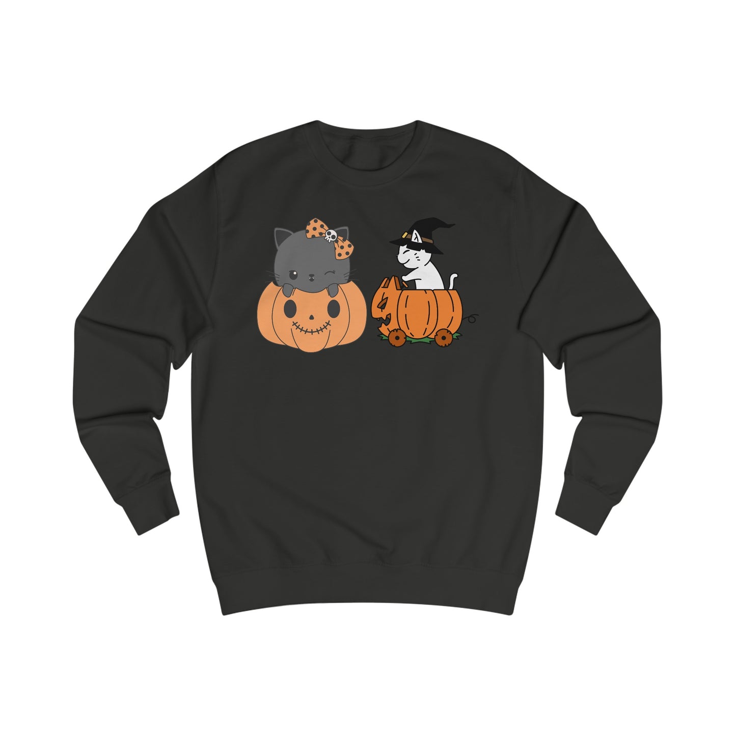 Cat Halloween Sweatshirt for Black Cat Lover Gift for Her gifts for Cat Mom Sweatshirt for Halloween gifts Cute Sweatshirt Gift for Daughter
