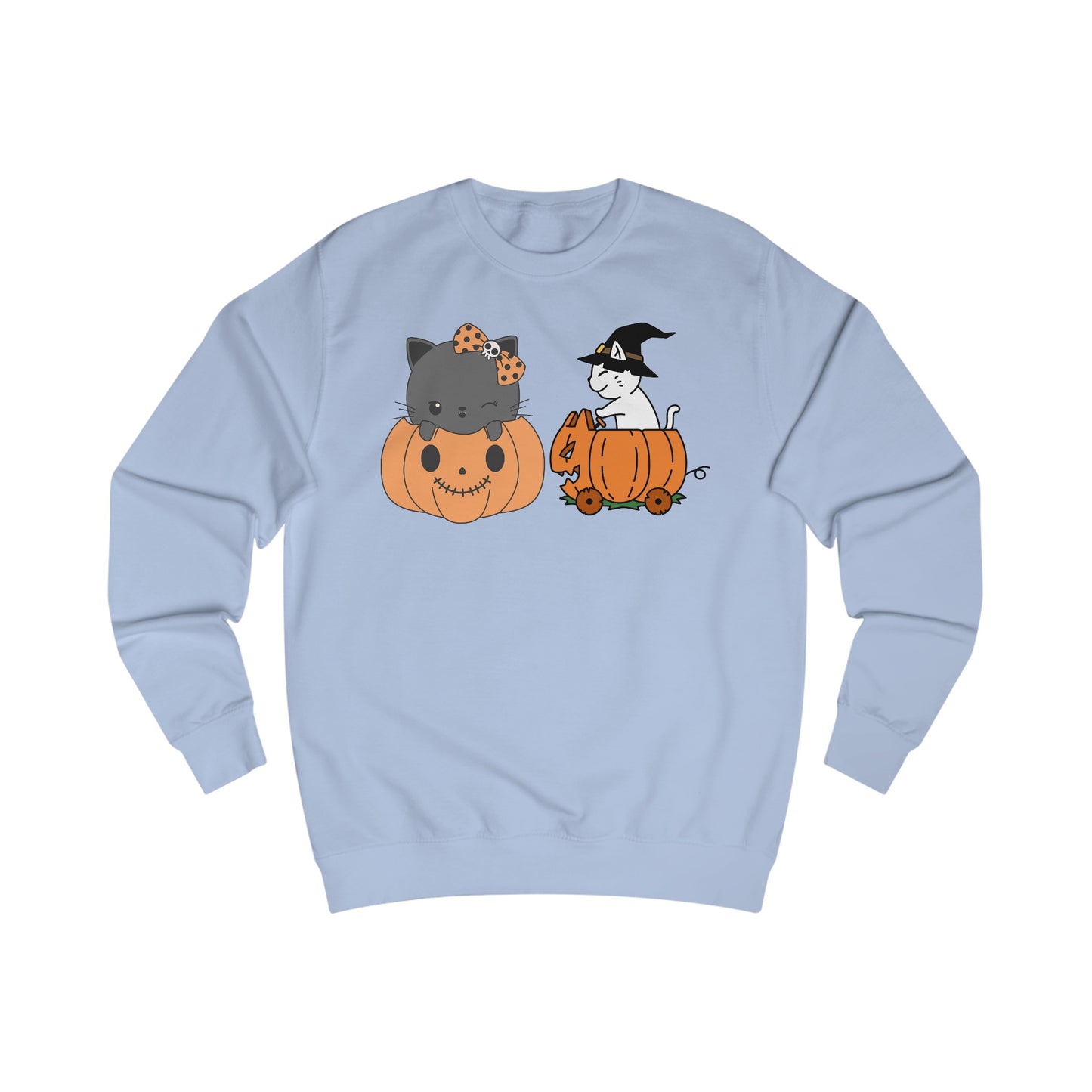 Cat Halloween Sweatshirt for Black Cat Lover Gift for Her gifts for Cat Mom Sweatshirt for Halloween gifts Cute Sweatshirt Gift for Daughter