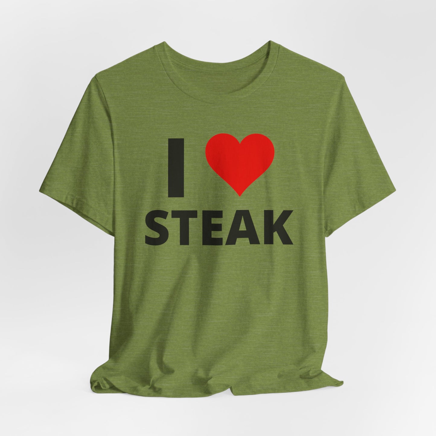 I Heart Steak T-shirt for Steak Lover Shirt for Meat Lover gift for Him for BBQ Lover gift for Grilling gift - BBQ Shirt
