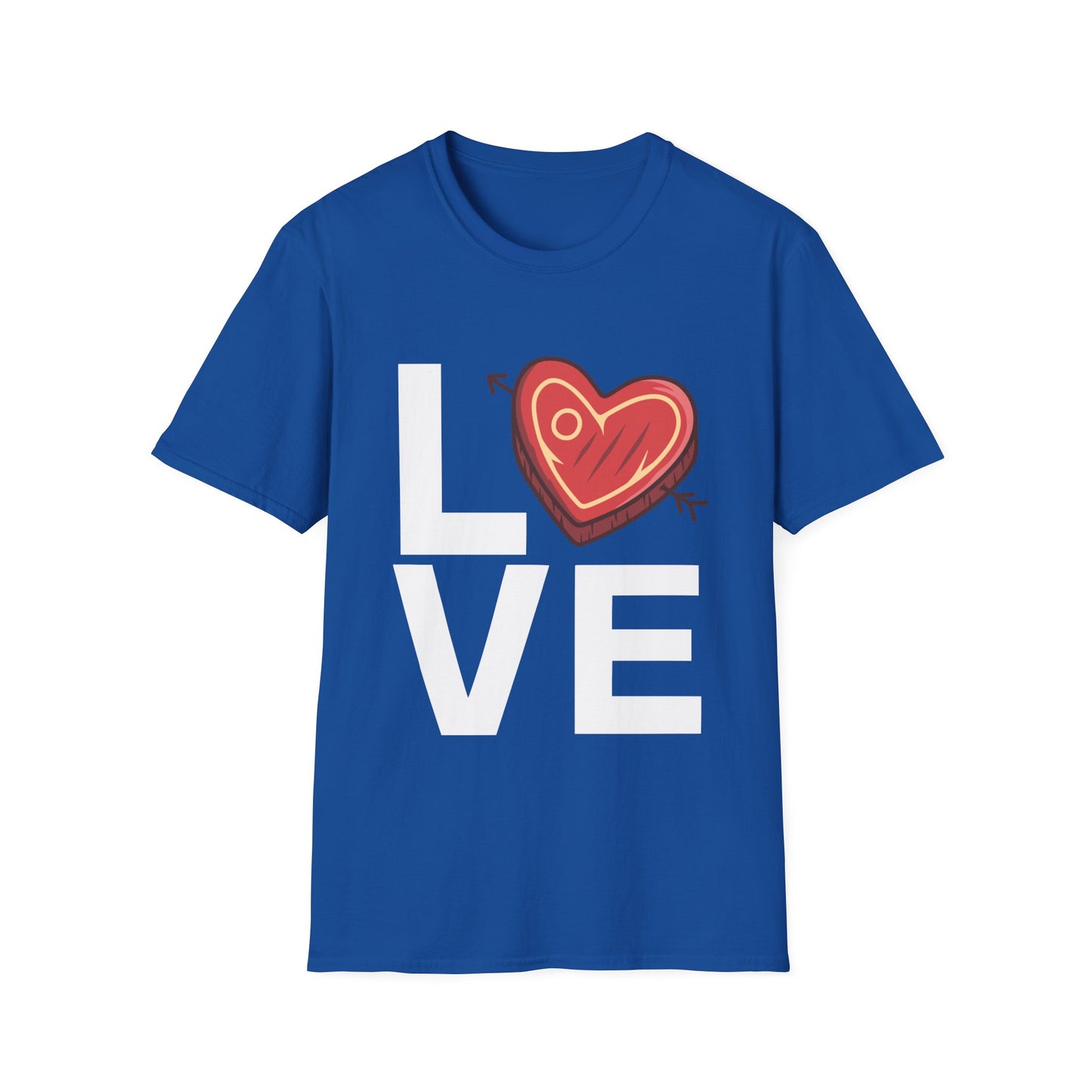 Steak Love T-shirt or Meat Lover gift Meat Shirt for Carnivore gift I LOVE MEAT I Love Steak t shirt I Heart Steak Tee Shirts for Carnivore Diet