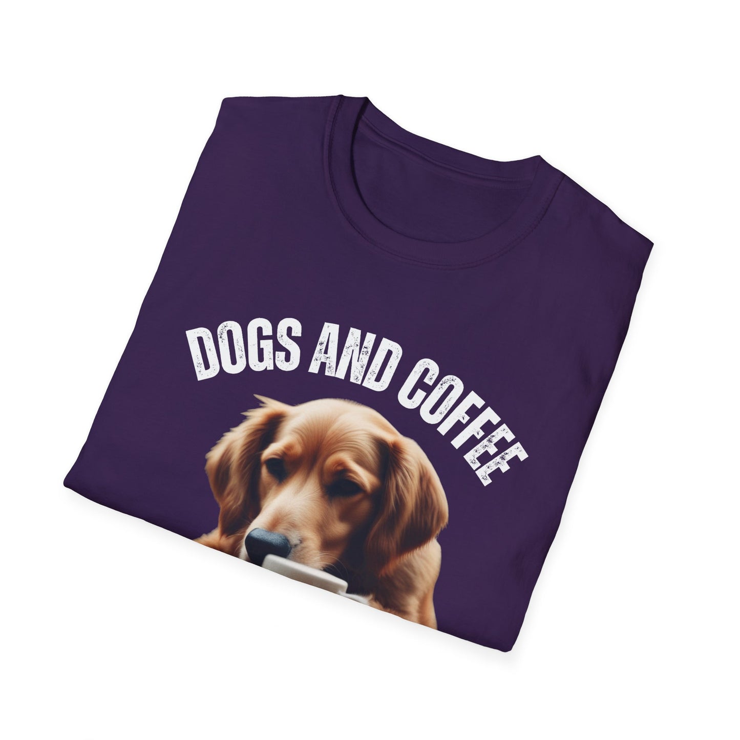 Dog Coffee Shirt Cute Dogs Drinking Coffee T-shirt for Golden Retriever Lover gifts for Golden Retriever T Shirts Cute Dog Shirts for Dog Mom gift