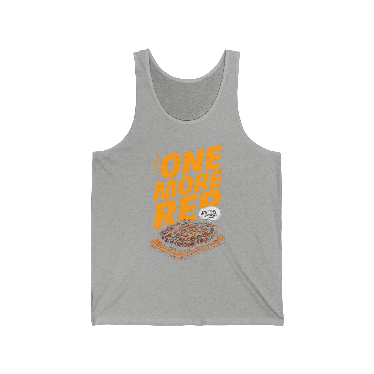 One More Rep Gym Tank Top, Workout Lovers, Muscle Tee, Fitness Shirt, Sleeveless Workout Top, Gym Clothes, Workout Tank Top