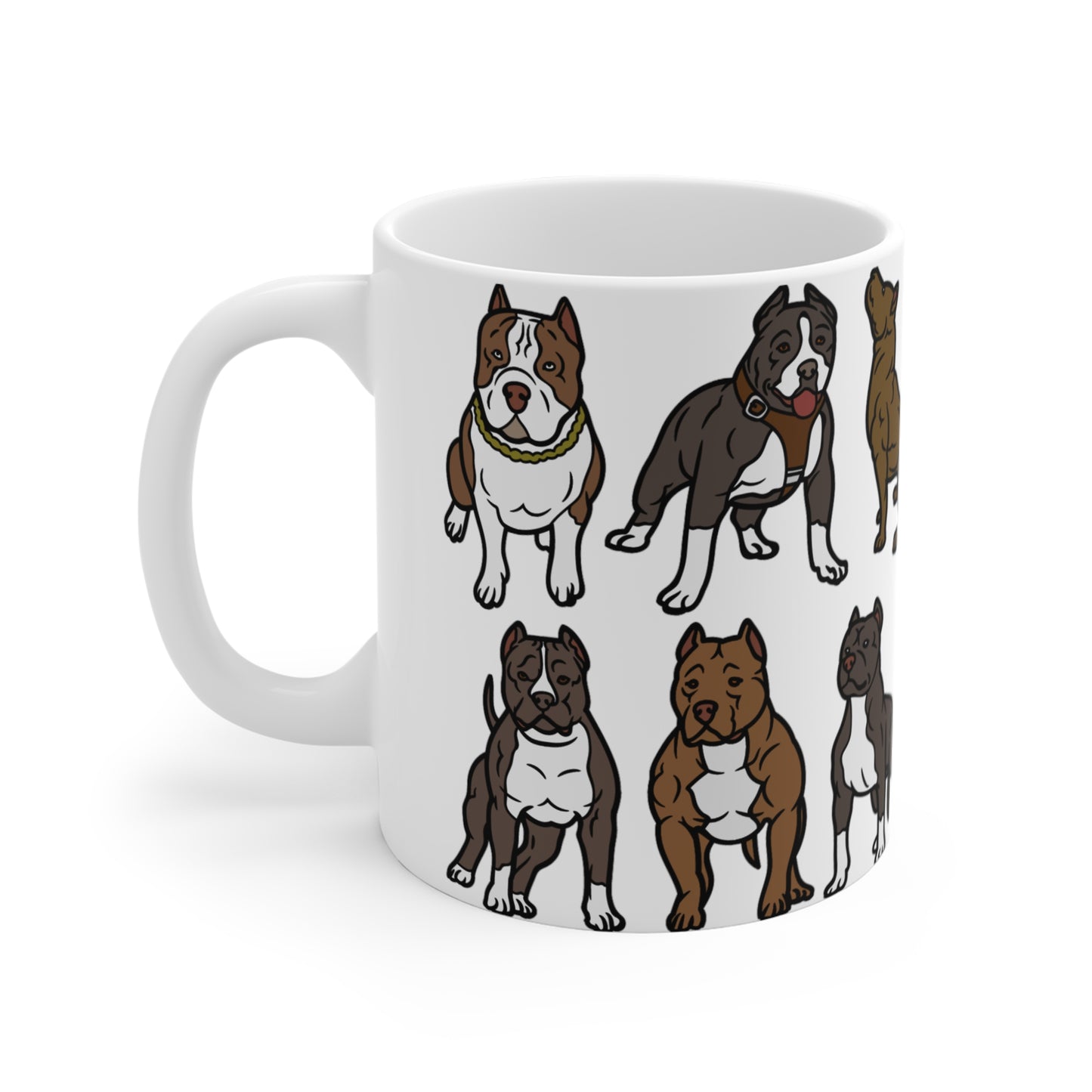 Pit Bull Mug for Dog Lovers gift for Pit Bull Lover gifts for Dog Mom Mugs Dog Dad Coffee Mug Pit Bull Advocate Awareness 11oz Cup