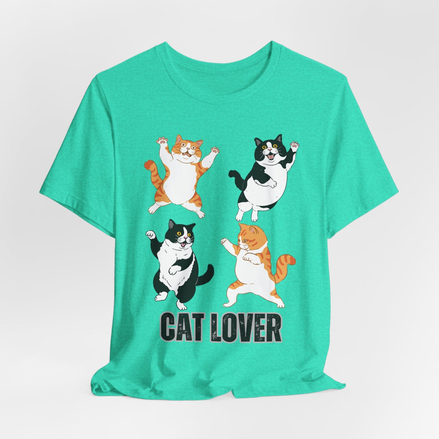 Funny Cat T Shirt Cute Cat Shirt for CAT LOVER Gift Cute Cats T- Shirt for Cat Mom Gift for Her or Gift for Him
