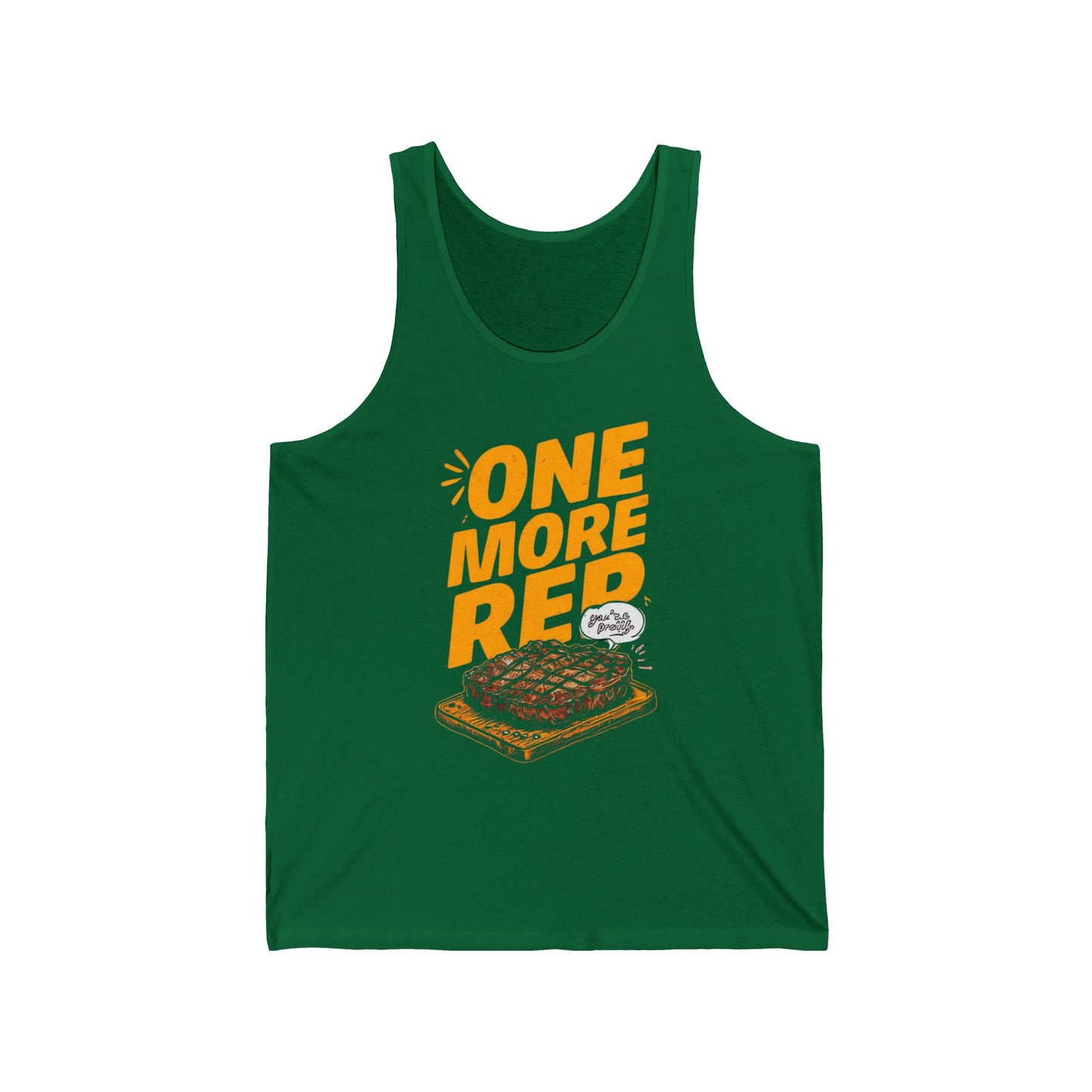 One More Rep Gym Tank Top, Workout Lovers, Muscle Tee, Fitness Shirt, Sleeveless Workout Top, Gym Clothes, Workout Tank Top