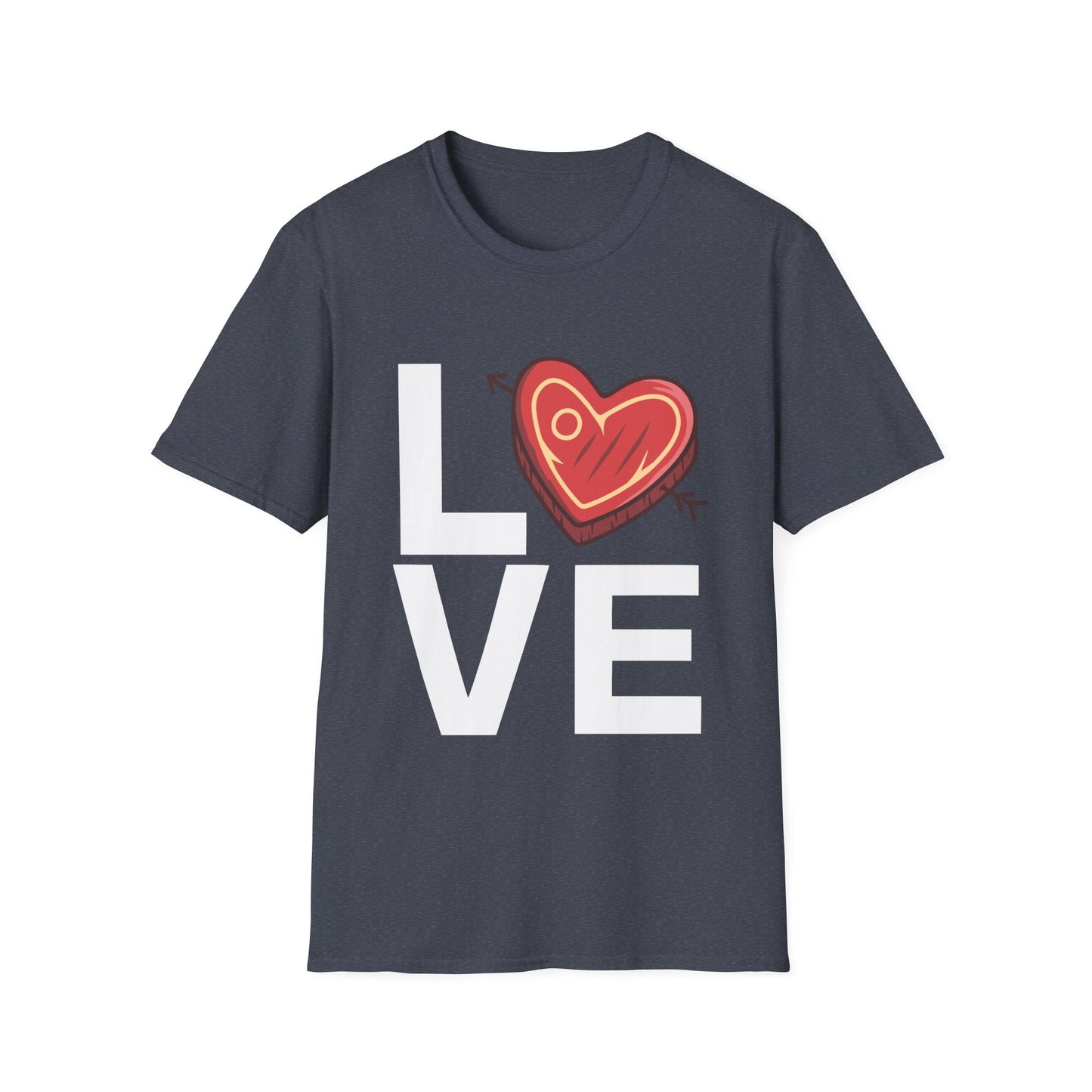 Steak Love T-shirt or Meat Lover gift Meat Shirt for Carnivore gift I LOVE MEAT I Love Steak t shirt I Heart Steak Tee Shirts for Carnivore Diet