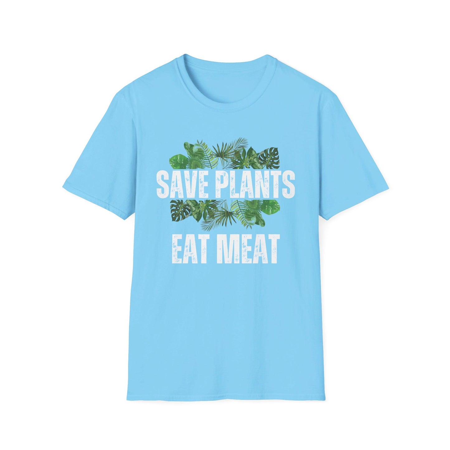 Carnivore Tshirt for Funny Meat T-shirt for Carnivore gift Funny T-shirt for Grilling gift Chef gift for BBQ Lover Tee Save Plants Eat MEAT