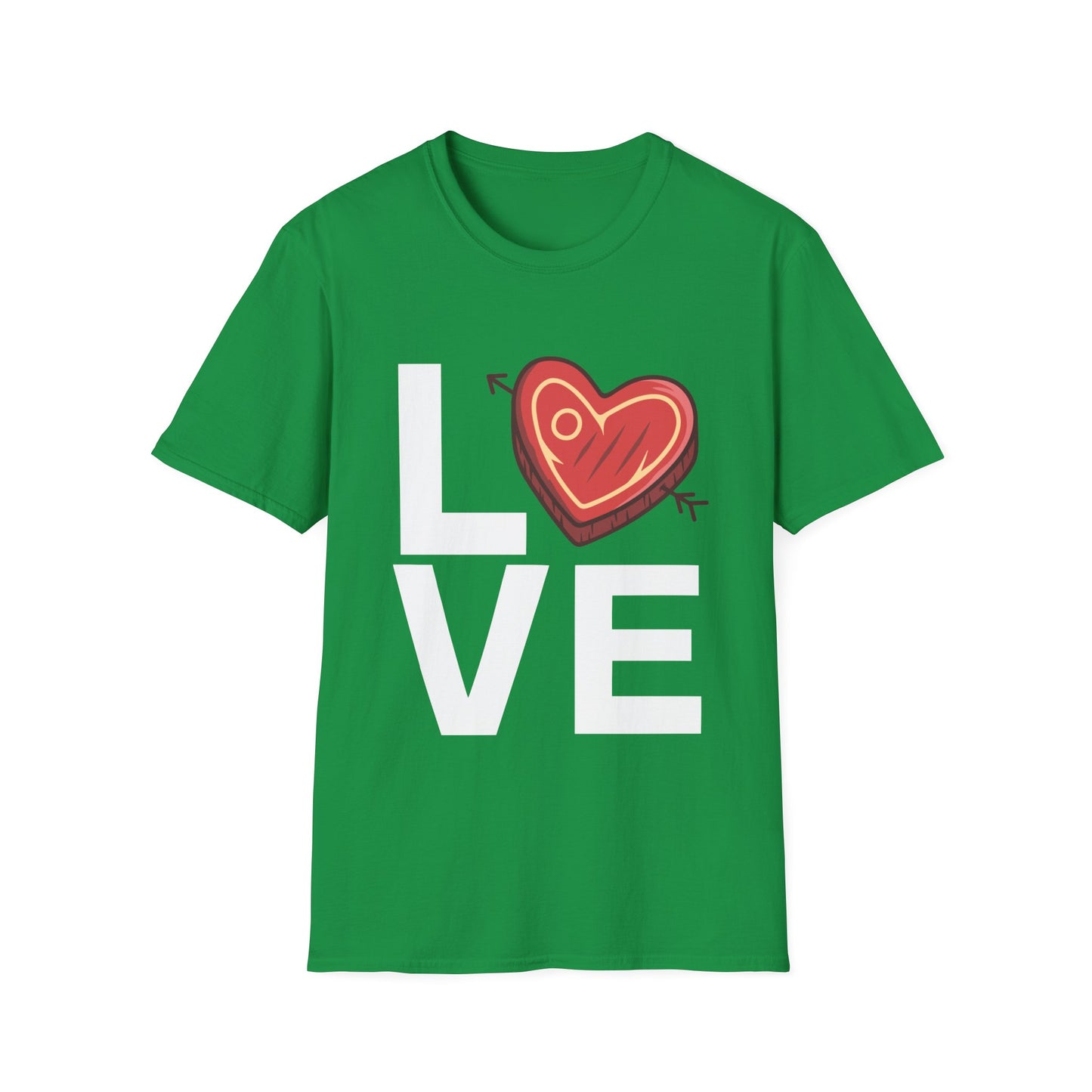 Steak Love T-shirt or Meat Lover gift Meat Shirt for Carnivore gift I LOVE MEAT I Love Steak t shirt I Heart Steak Tee Shirts for Carnivore Diet