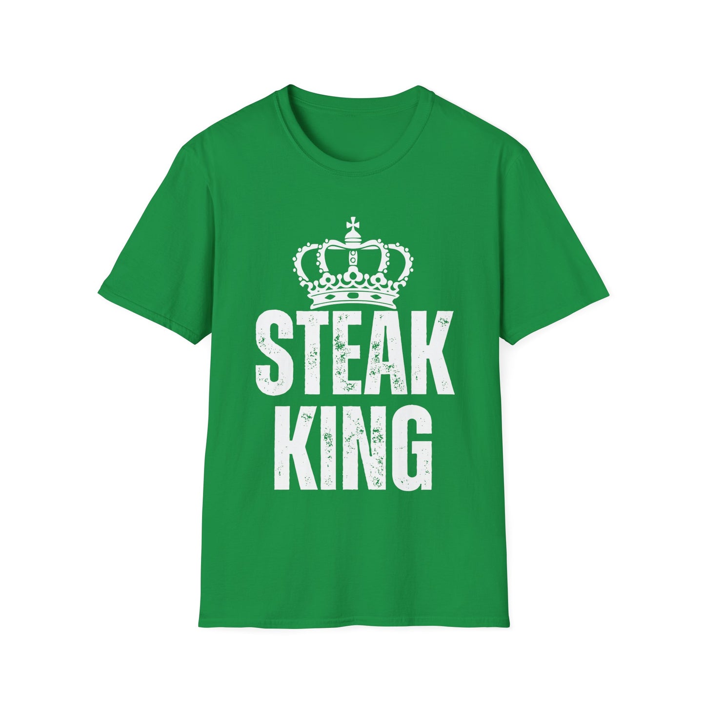 STEAK KING T Shirt for Meat Lover Shirt for Steak Lover gift for Carnivore gift for Grilling gift for Him - Couples T-shirts