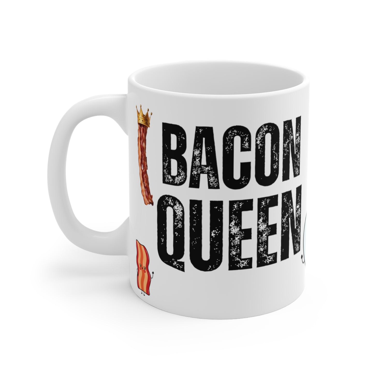 Meat Lover Mug for Bacon Lover gift for Valentines Day gift for Couples gift for Valentine gift Her BACON QUEEN Mug 11oz