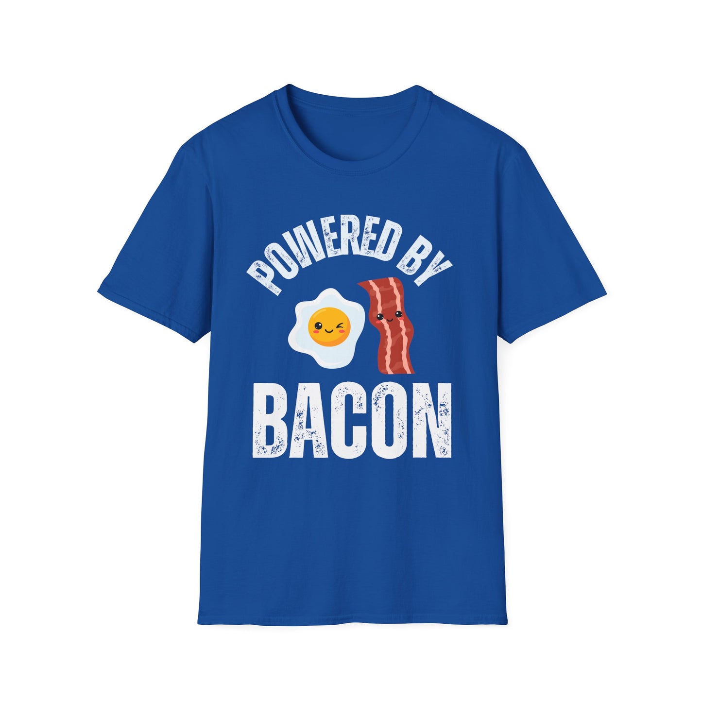 Powered by Bacon Shirt for Bacon Lover gift for Meat Lovers Tshirt for Carnivore Diet T-shirts for mens gifts for Her gift for Him